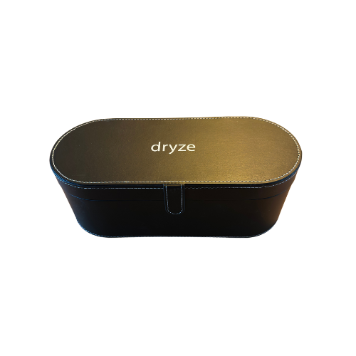 Dryze leren opbergbox - geschikt voor airstyler/multistyler - opbergdoos - opbergcase