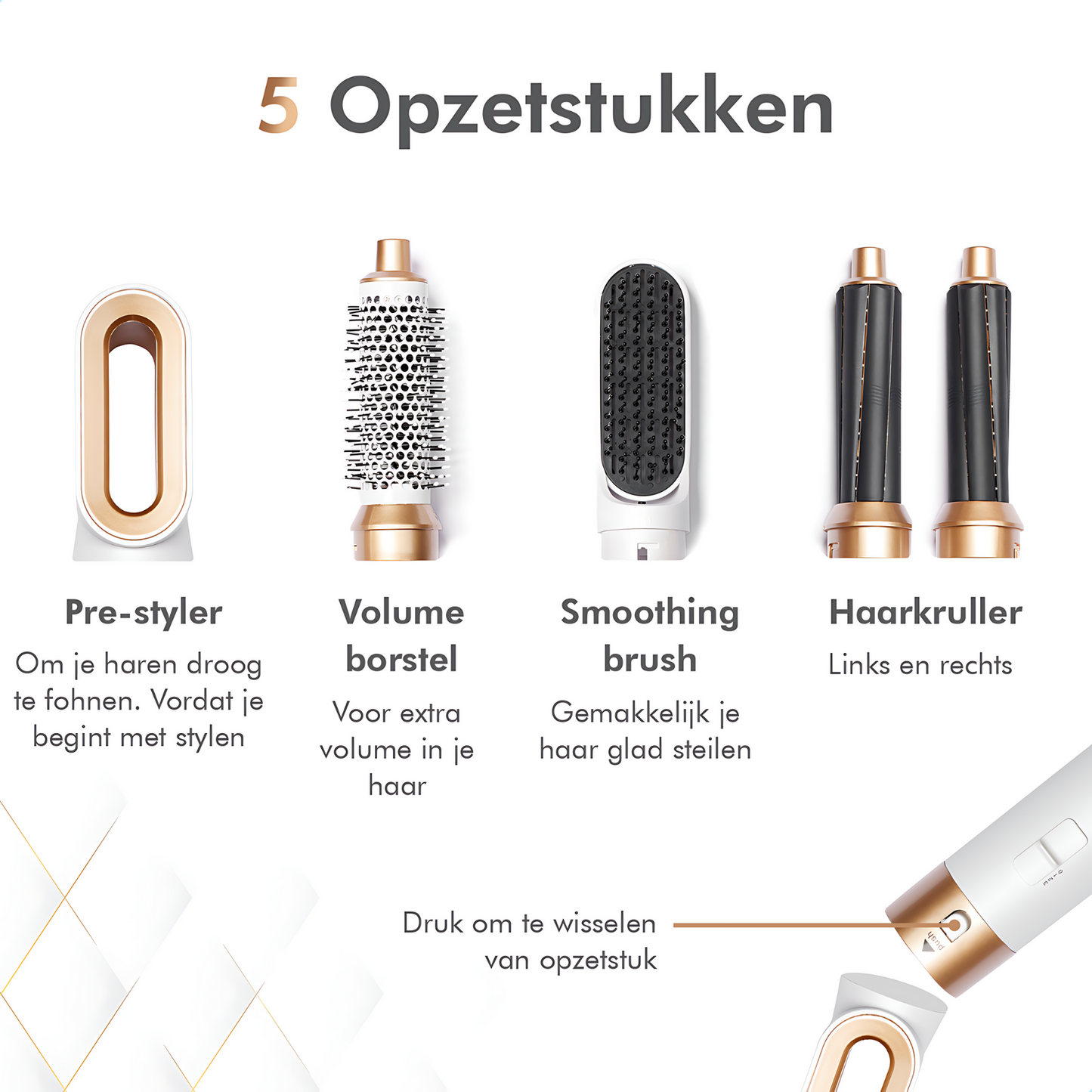 Dryze Airstyler V5 + opbergcase