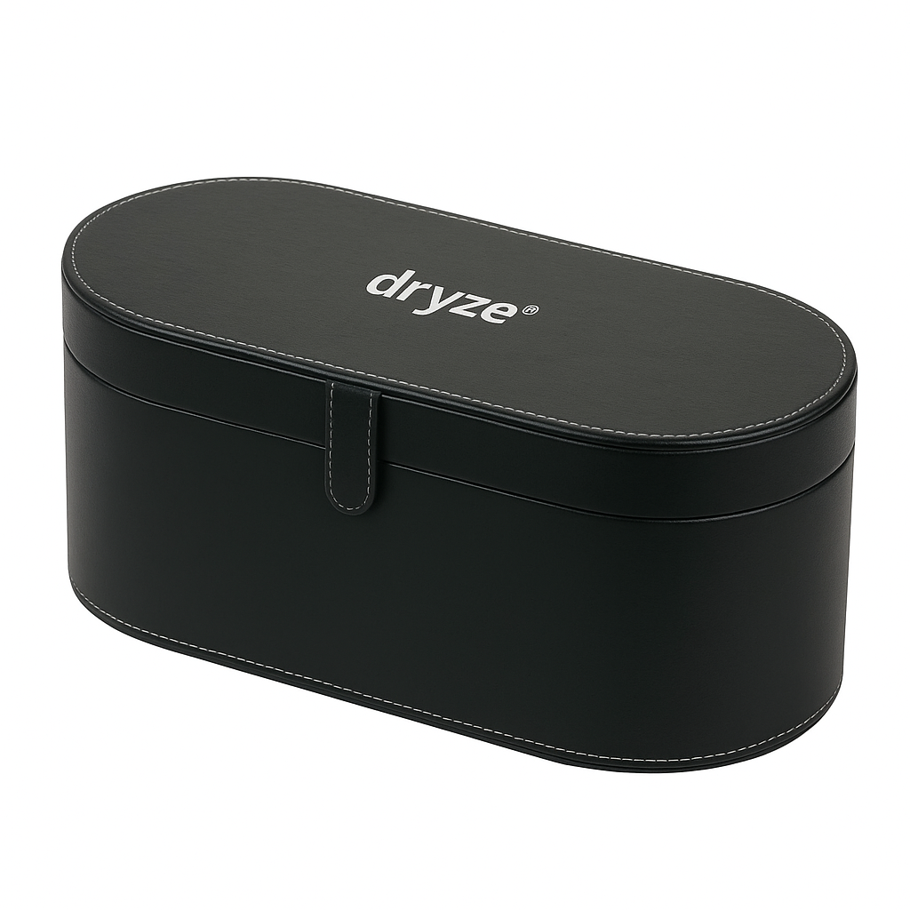 Dryze leren opbergcase - geschikt voor airstyler V5