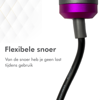 Dryze Föhn met diffuser en styling concentrator snoer